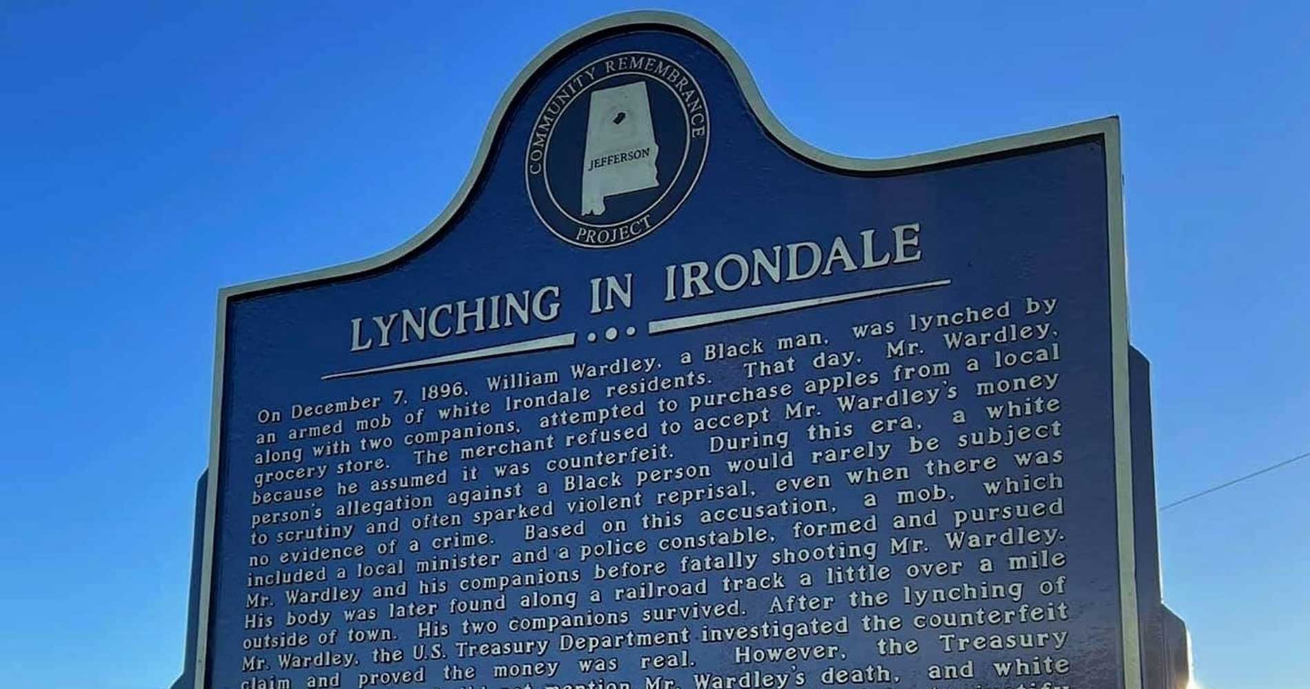 EJI Partners With Community To Dedicate Historical Marker In Irondale