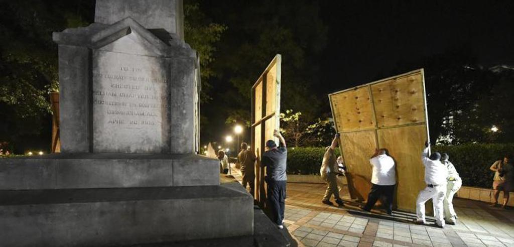 Alabama A G Sues Birmingham For Covering Confederate Memorial