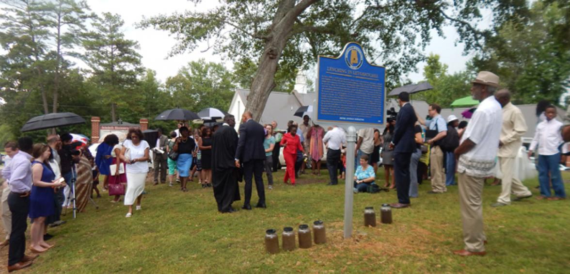 EJI Dedicates Marker To Commemorate Lynchings In Letohatchee, Alabama ...