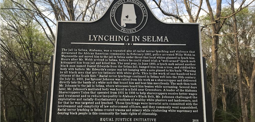 Selma Alabama Memorializes Lynching Victims 5707