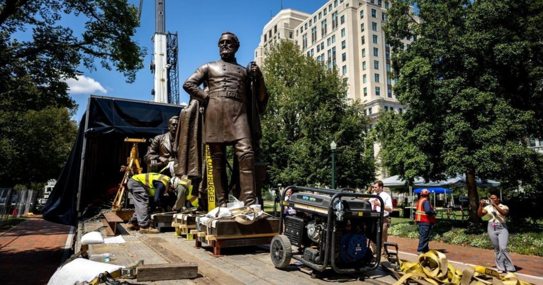 Virginia Removes Last Three Confederate Monuments From Capitol